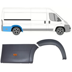 Aizmugurējā spārna sānu josla ar lukturi priekš Peugeot Boxer 2006-2014 / Labā / Komplekts 14467