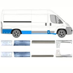 Slieksnis priekš Peugeot Boxer 2006-2026 / Kreisais+Labais / Komplekts 14164