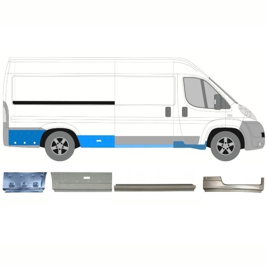 Remontdaļu komplekts priekš Fiat Ducato 2006-2026 / Labā / 16789
