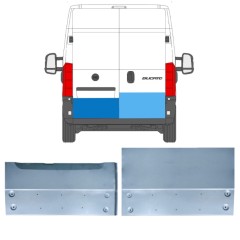 Aizmugurējo durvju panelis priekš Peugeot Boxer 2006-2025 / Kreisais+Labais / Komplekts 15478