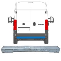 Aizmugurējais panelis priekš Fiat Ducato 2006-2026 16869