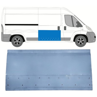 Bīdāmo durvju apakšējā loksne priekš Fiat Ducato 2006-2025 / Labā 14822