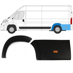Aizmugurējā spārna joslu komplekts ar lukturi priekš Peugeot Boxer 2018- / Kreisā / 14461