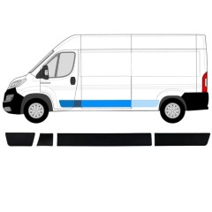 Sānu joslu komplekts priekš Citroen Jumper 2018- / Kreisā / 14418