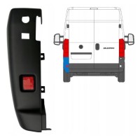 Aizmugurējā bufera stūris 180 grādi priekš Fiat Ducato 2018- / Labā 16025