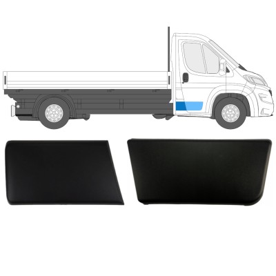 Sānu joslu komplekts vienvietīgai kabīnei priekš Fiat Ducato 2018- / Labā / Viena kabīne / 14808