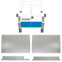 Aizmugurējo durvju iekšējā un ārējā daļa priekš Peugeot Boxer 1994-2006 / Kreisais+Labais / Komplekts 14454