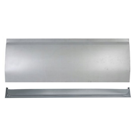 Bīdāmo durvju iekšējā un ārējā daļa priekš Fiat Ducato 1994-2006 / Labā / Komplekts 16160