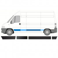 Sānu joslu komplekts priekš Fiat Ducato Boxer Relay 2002-2006 / LWB / Kreisā /  8459