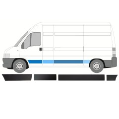 Sānu joslu komplekts priekš Peugeot Boxer 2002-2006 / Kreisā / 14392