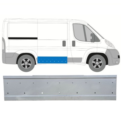 Bīdāmo durvju apakšējā loksne priekš Fiat Ducato 2006-2014 / Labā 14735