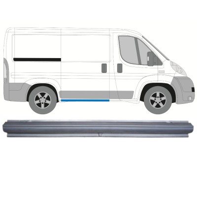Bīdāmo durvju slieksnis priekš Fiat Ducato 2006-2014 / Labā 14734