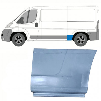 Aizmugurējā arka priekš Fiat Ducato 2006- / MWB / Kreisā 8860