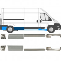 Slieksnis priekš Fiat Ducato 2006- / Kreisais+Labais / Komplekts 10887