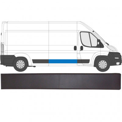 Bīdāmo durvju sānu josla priekš Fiat Ducato 2006- / Labā 6537
