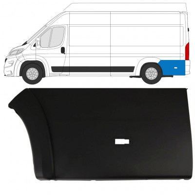 Aizmugurējā sānu josla priekš Fiat Ducato 2018- / Kreisā 7787