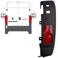 Aizmugurējā bufera stūris ar lukturi priekš Peugeot Boxer 2018- / Labā / Komplekts 13241