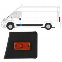 Priekšējā statņa sānu josla ar lukturi priekš Fiat Ducato 2018- / Kreisā 7802