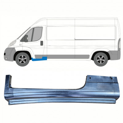 Priekšpuse durvju slieksnis priekš Fiat Ducato 2006-2014 / Kreisā 14799