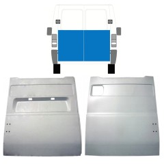 Aizmugurējo durvju panelis priekš Peugeot Boxer 1994-2006 / Kreisais+Labais / Komplekts 14072