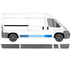 Sānu joslu komplekts priekš Peugeot Boxer 2006-2018 / Labā / 13862