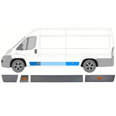 Joslu komplekts ar lukturi priekš Fiat Ducato 2006- / Kreisā /  10449