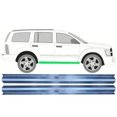 Iekšējais slieksnis priekš Dodge Durango 2003-2008 / Kreisais+Labais / Komplekts 11452