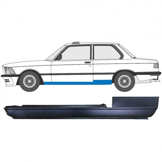 Pilns slieksnis priekš BMW 3 E21 1975-1984 / Kreisā 6410