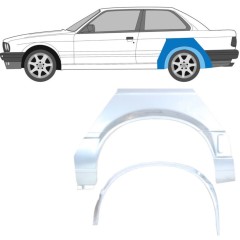 Aizmugurējā arka iekšējā un ārējā daļa priekš BMW 3 E30 1987-1994 / Kreisā / Komplekts 10852