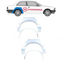 Aizmugurējā arka iekšējā un ārējā daļa priekš BMW 3 E30 1987-1994 / Komplekts 10853