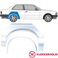 Aizmugurējā arka iekšējā un ārējā daļa priekš BMW 3 E30 1982-1987 / Labā / Komplekts 10848