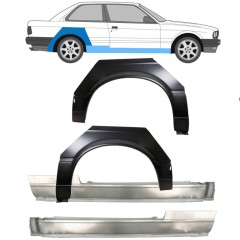 Pilns slieksnis + aizmugurējā arka priekš BMW 3 E30 1982-1987 / Komplekts 11236
