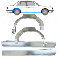 Slieksnis + aizmugurējā spārna daļa priekš BMW 3 E30 1982-1987 / Komplekts 11239