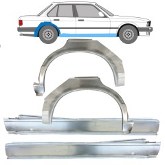 Pilns slieksnis + aizmugurējā arka priekš BMW 3 E30 1982-1987 / Komplekts 11239