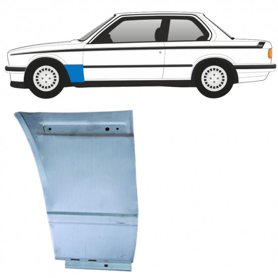 Priekšējā spārna daļa priekš BMW 3 E30 1982-1994 / Kreisā 11482