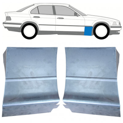 Priekšējā spārna daļa priekš BMW E36 3 1990-2000 / Kreisais+Labais / Komplekts 9851