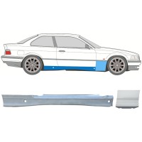 Pilns slieksnis + priekšējā spārna daļa priekš BMW 3 E36 1990-2000 / Labā / COUPE / Komplekts 17021