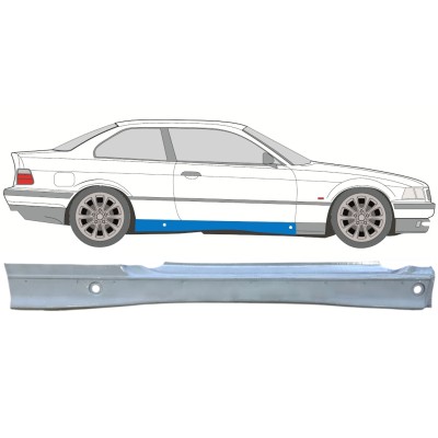 Pilns slieksnis priekš BMW 3 E36 1990-2000 / Labā / COUPE 16065