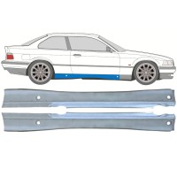 Pilns slieksnis priekš BMW 3 E36 1990-2000 / Kreisais+Labais / COUPE / Komplekts 16067
