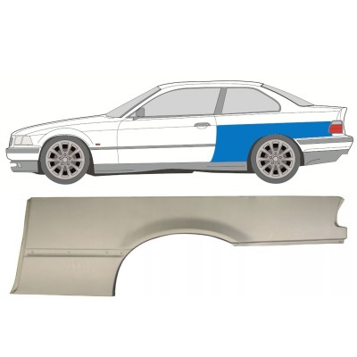 Aizmugurējā arka priekš BMW 3 E36 1990-2000 / Kreisā / COUPE 16384