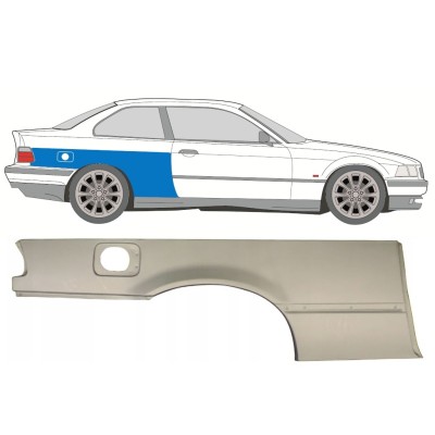 Aizmugurējā arka priekš BMW 3 E36 1990-2000 / Labā / COUPE 16383