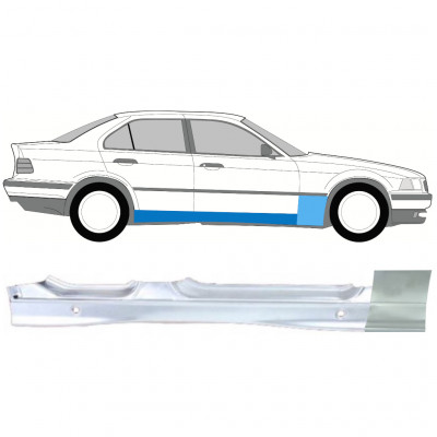 Slieksnis + priekšējā spārna daļa priekš BMW 3 E36 1990-2000 / Labā / Komplekts 11205