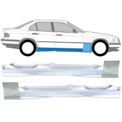 Pilns slieksnis + priekšējā spārna daļa priekš BMW 3 E36 1990-2000 / Komplekts 11207