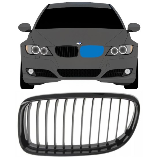 Režģis priekš BMW 3 E90 2008-2012 / Kreisā 16304