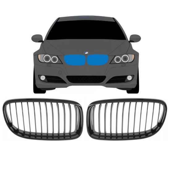 Režģis priekš BMW 3 E90 2008-2012 / Kreisais+Labais / Komplekts 16305