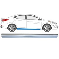 Slieksnis priekš Hyundai Elantra 2010-2015 / Labā 14933 Slieksnis priekš Hyundai Elantra 2010-2015 / Labā 14933