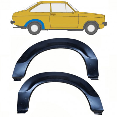 Aizmugurējā arka priekš Ford Escort 1974-1980 / Kreisais+Labais / Komplekts 10732