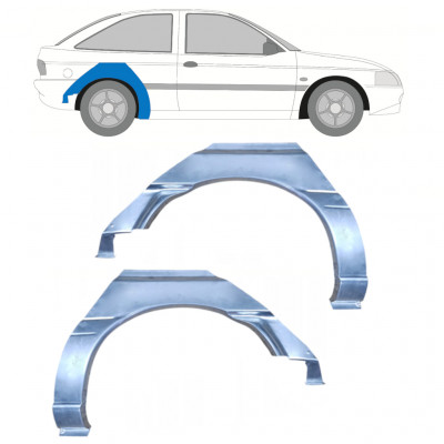 Aizmugurējā arka priekš Ford Escort 1995-2000 / Kreisais+Labais / Komplekts 9969