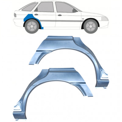 Aizmugurējā arka priekš Ford Escort 1995-2000 / Kreisais+Labais / Komplekts 9776