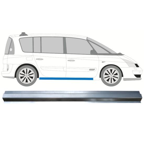 Sliekšņa apakšējā daļa priekš Renault Espace 2002-2015 / Kreisais = Labais (simetrisks) 14986 Sliekšņa apakšējā daļa priekš Renault Espace 2002-2015 / Kreisais = Labais (simetrisks) 14986
